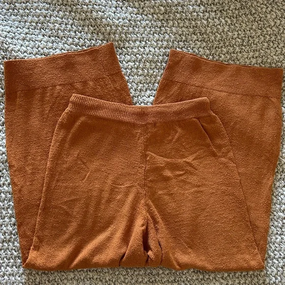 Free People Beach Julia Sweater Set Desert Sun Top Bottoms Pants - Picture 13 of 16